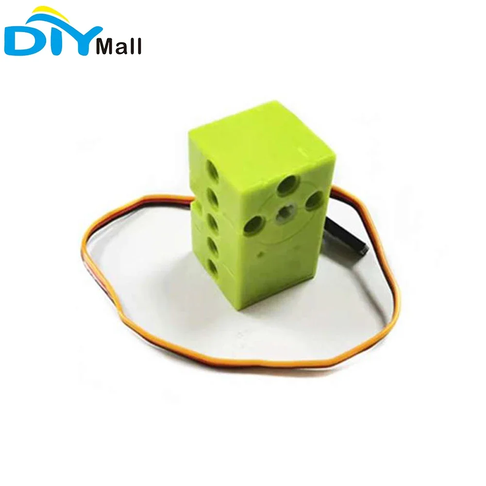 Microbit - 1/2/4 個 Geekservo 360 度連続回転サーボ グリーン