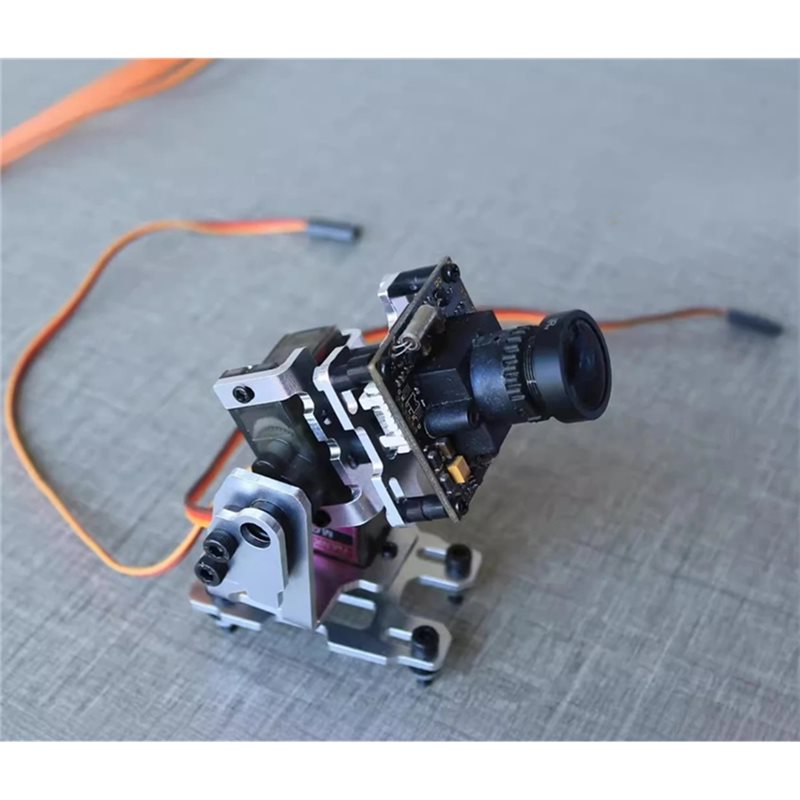 Servo Bracket - B31B 新型2軸FPVジンバル。金属製サーボ2個付き。模型飛行機用カメラ、アルミニウム合金製ブラケット。