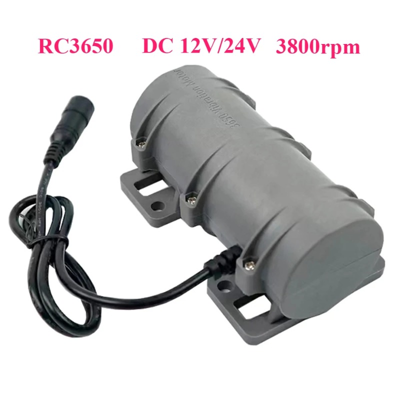 Dc Motor 12V - RC3650高速3800RPM DC振動モーター調整可能12V 24V マッサージベッドチェア警告システム用