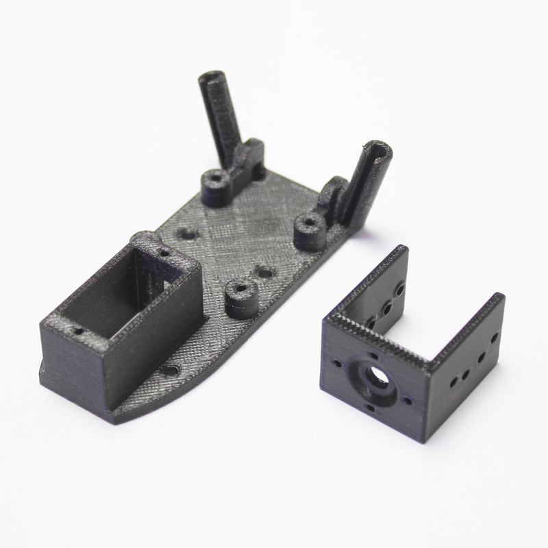Servo Pan Tilt - 1セット単軸サーボジンバルブラケットパン/チルトカメラプラットフォーム、9gサーボと互換性あり、O3 O4 SnailデュアルアンテナVTXパーツ用