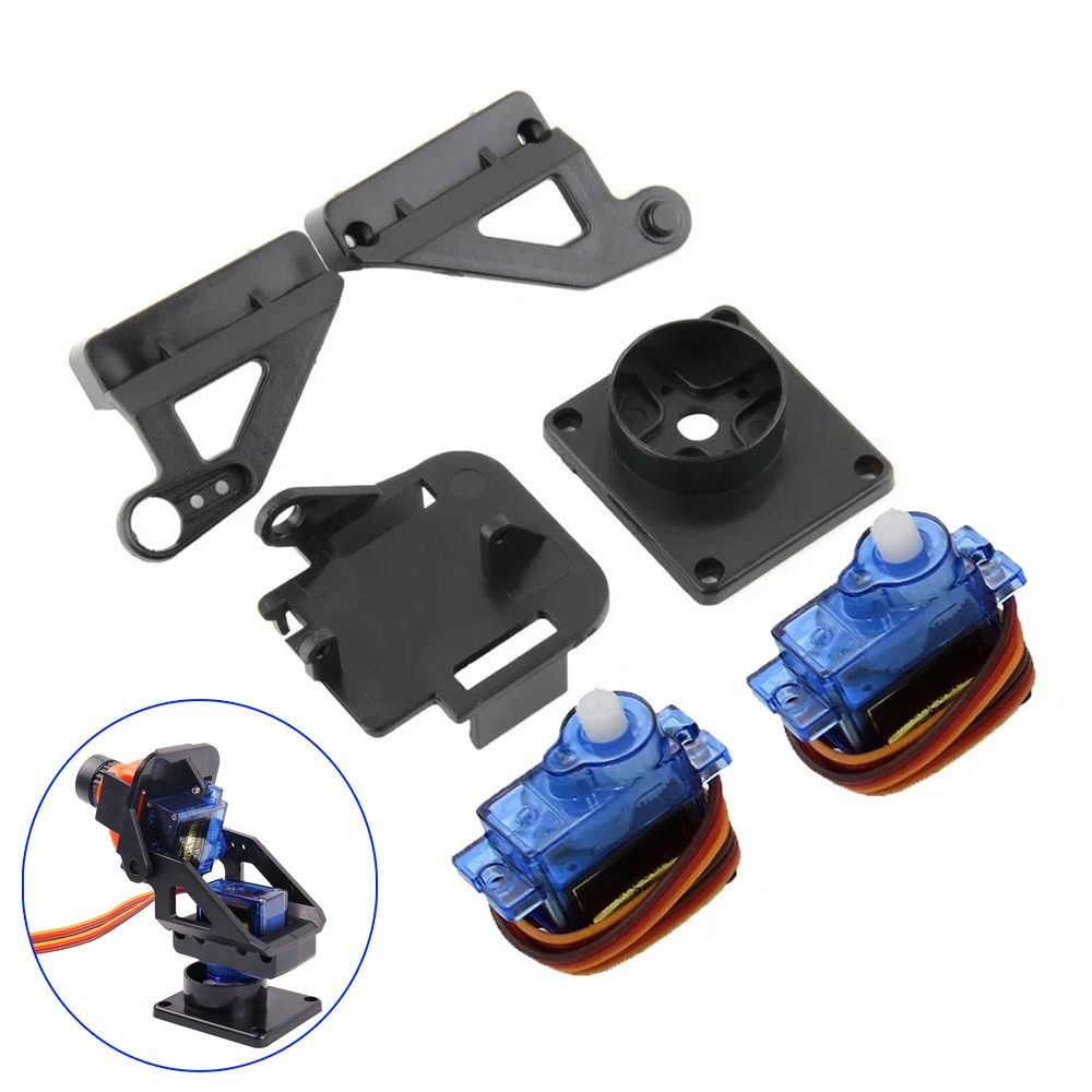 Servo Pan Tilt - Sg90 mg90sステアリングギアパンチルト、2軸、ptz超音波空中モデル、カメラマウント、fpvカメラサポート、rc飛行機部品、9g