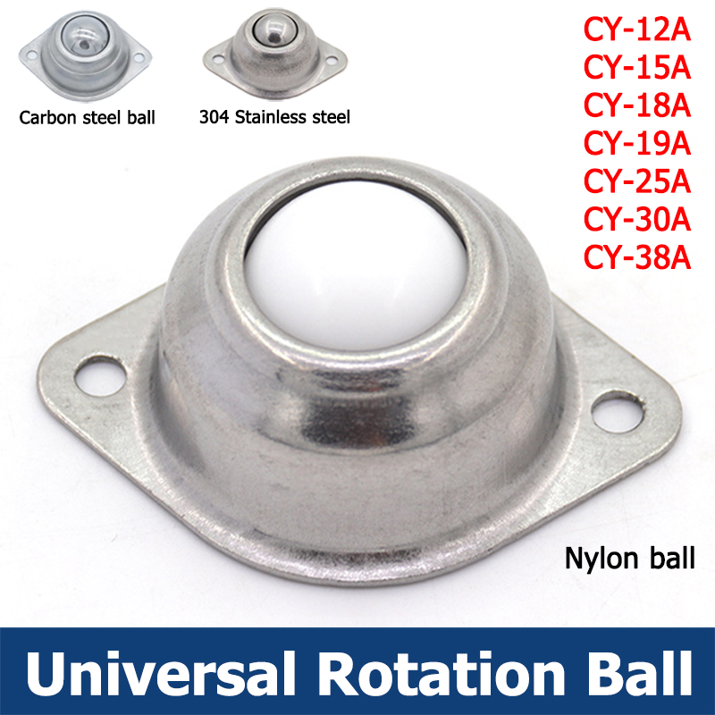Omni Wheel - 1-10 個 CY-12A/15A/18A/19A/25A/30A/38A ローラーボール転送ベアリングキャスターラウンド耐久性のあるホイールキャスターオムニボール転送ユニット
