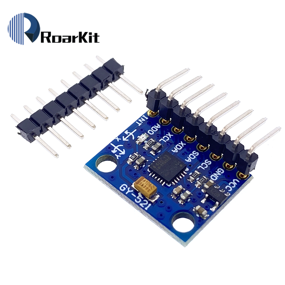Accelerometer Mpu6050 - Iic i2c GY-521 MPU-6050 mpu6050モジュールarduinodc用3軸アナログジャイロセンサー加速計3v-5v