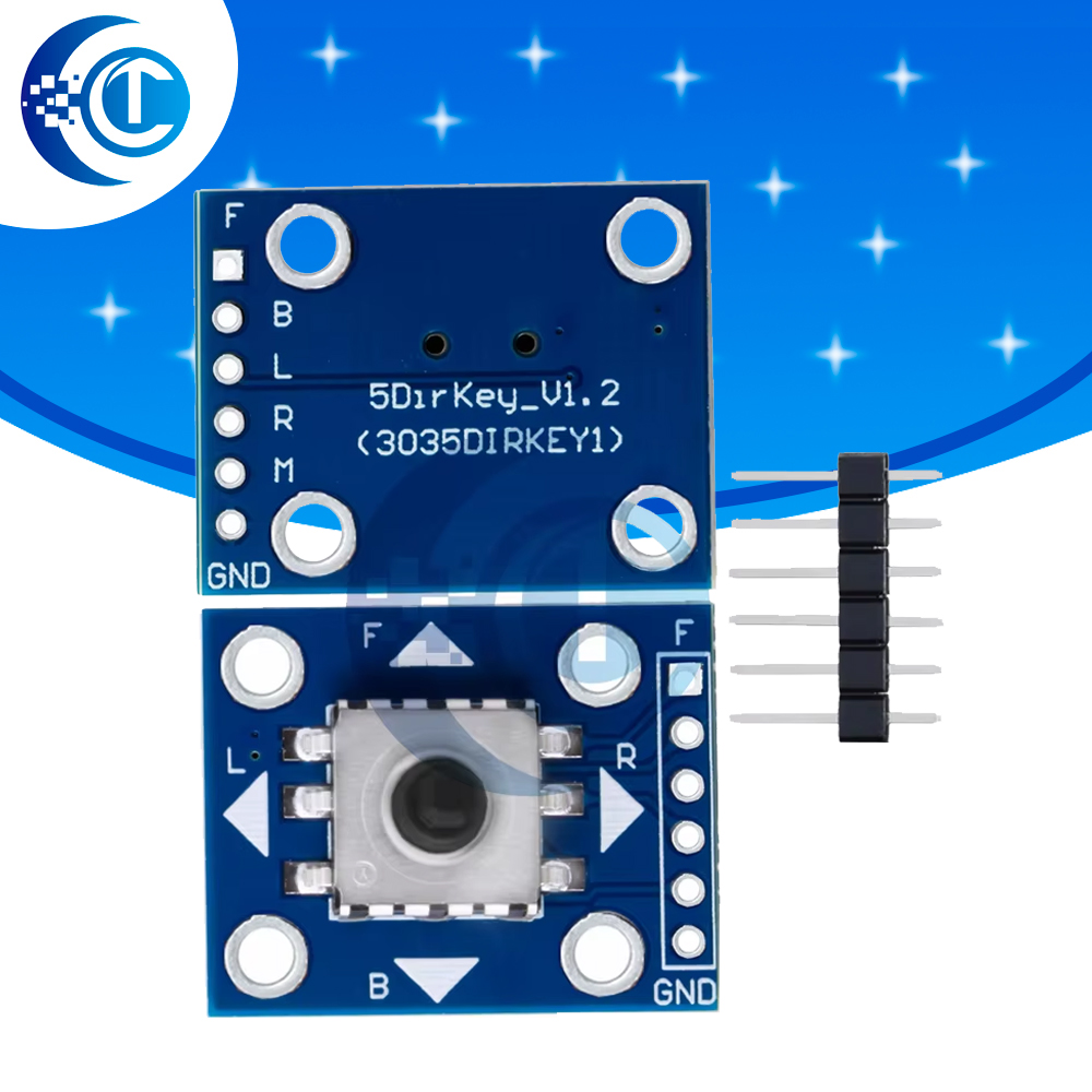 Stm32 Robot - 5Dジョイスティック付き5ウェイナビゲーションボタンモジュール、Arduino/STM32用メカニカルタクタイルスイッチ、DIYロボット/ゲームコントローラー