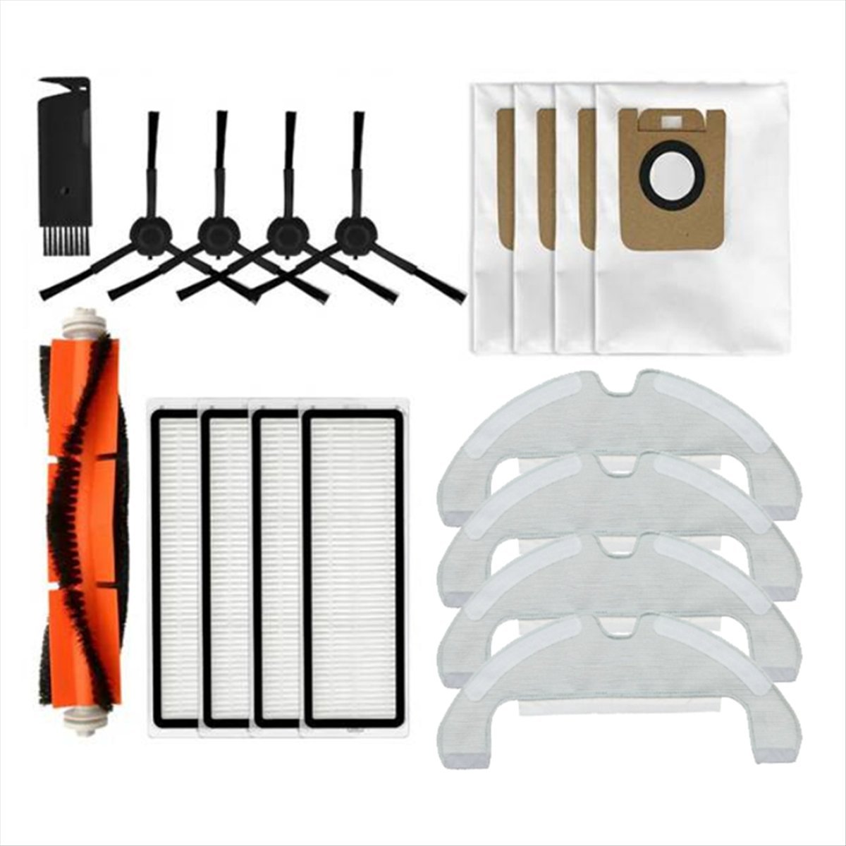 Robot Kit - A03V 18個入りアクセサリーキット Dreame D10S Plus /