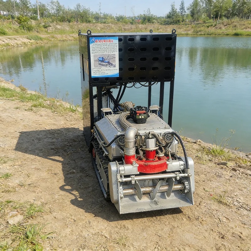 狭いスペース向けのコンパクトな水中浚渫ロボット用ゴムクローラ - Tracked Robot Chassis のレビューと価格