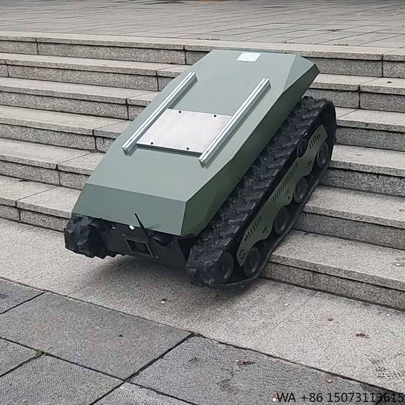 階段昇降能力付きクローラダンプトラックシャーシ、消防救助用無 - Tracked Robot Chassis のレビューと価格