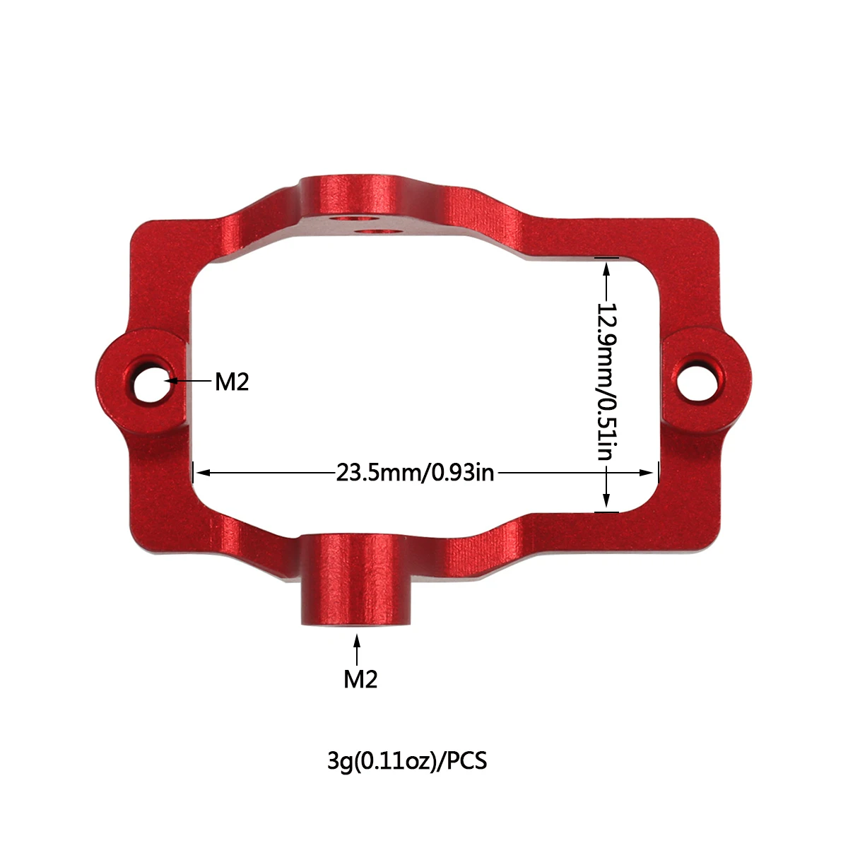 Crawler 1/18リモートコントロール用CNCアルミニ - Servo Bracket のレビューと価格