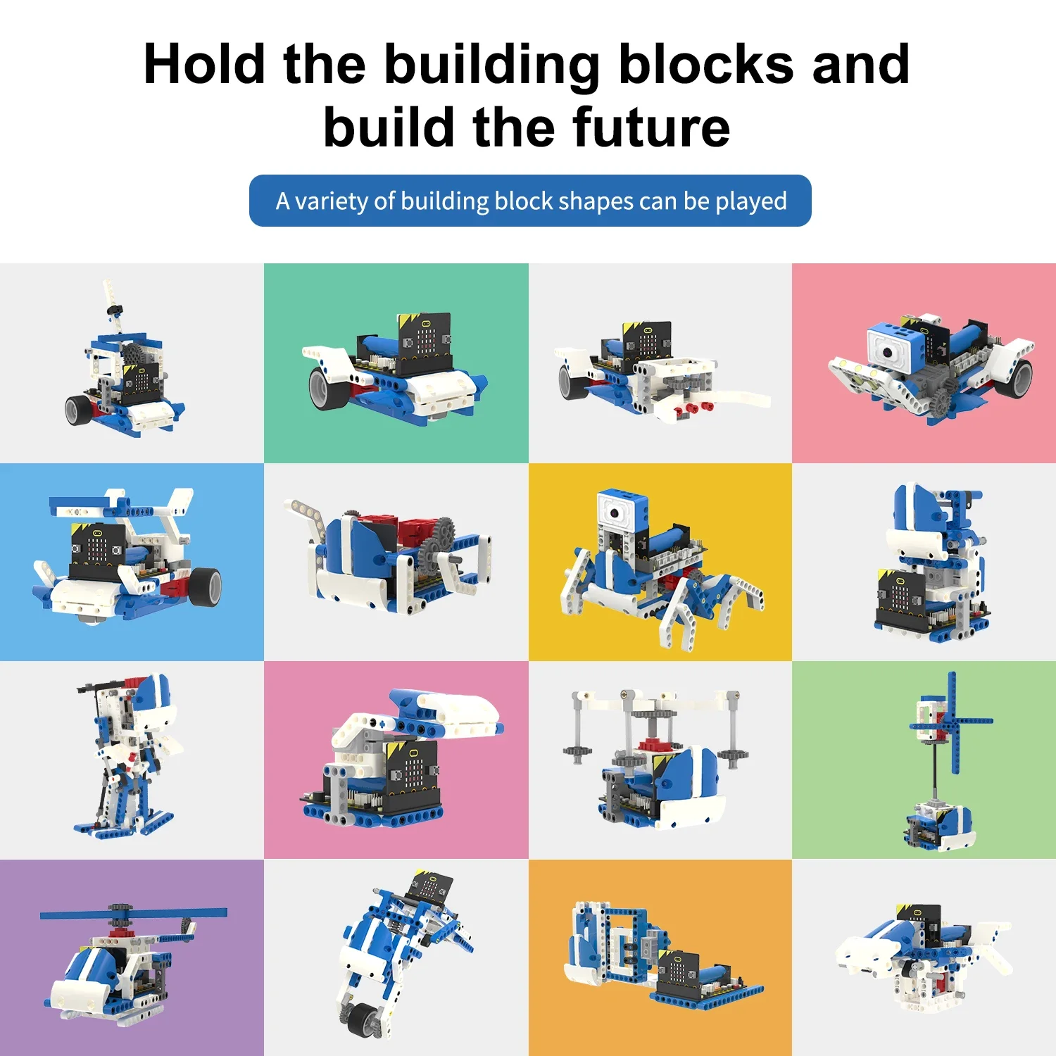 BBC Microbit V2 ビルディングブロックロボット - Microbit のレビューと価格