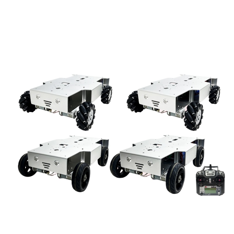 高性能四輪駆動ロボット、重量物運搬車、実験教育用オープンソー - Tracked Robot Chassis のレビューと価格