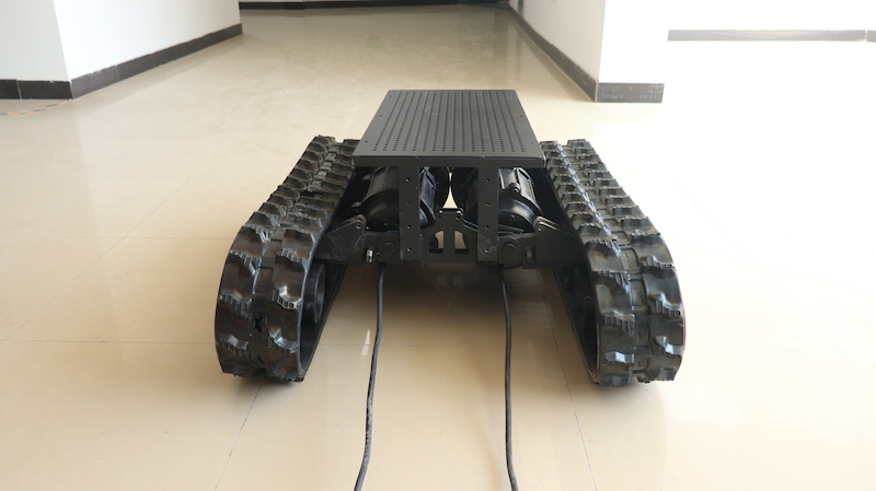 水中IP68ケーブル巻取ロボットシャーシ、大型パイプラインク - Tracked Robot Chassis のレビューと価格