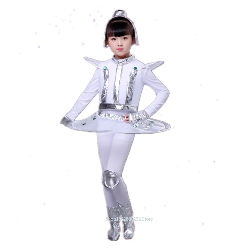 キッズロボット宇宙未来スタイルコスチューム男の子女の子パフォ - Robot Kit のレビューと価格
