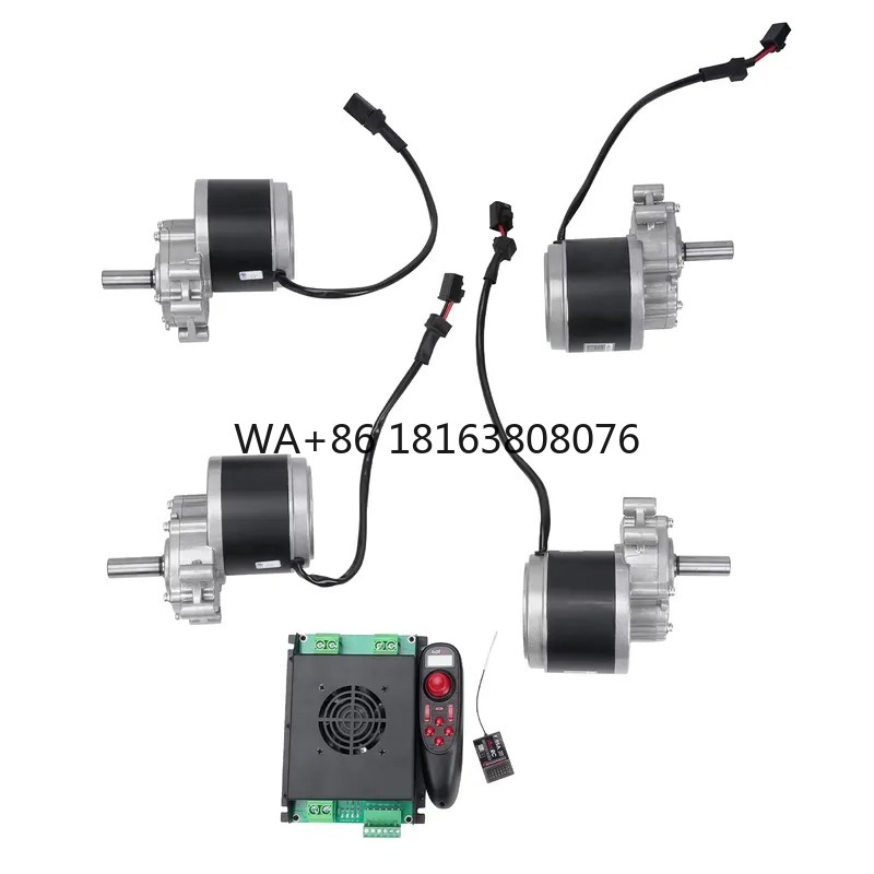 24V 250W 75RPM 120RPM 四輪駆動 ブラシ - Geared Motor のレビューと価格