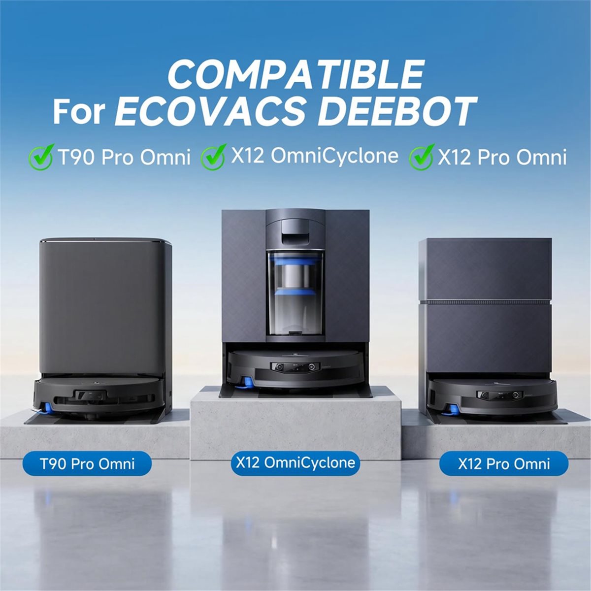 更新しました。 ECOVACS Deebot X12 Omn - Robot Kit のレビューと価格