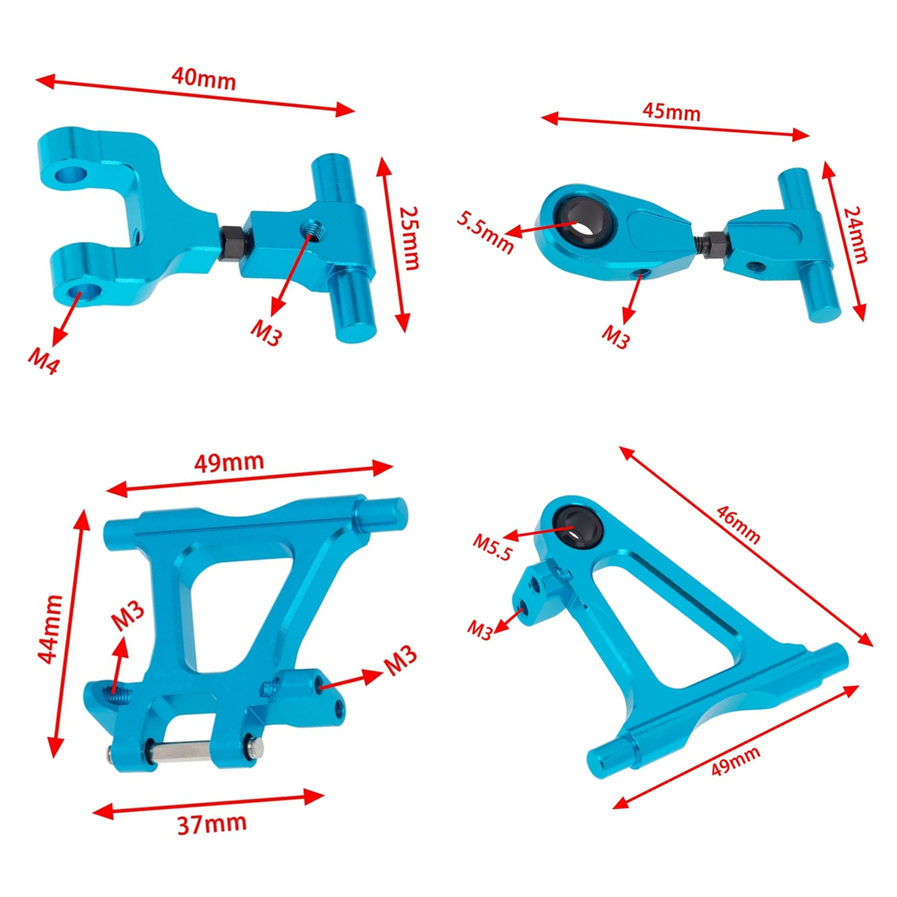 RC TT-02 フルセットアップグレードパーツキット アル - Robot Car Kit のレビューと価格