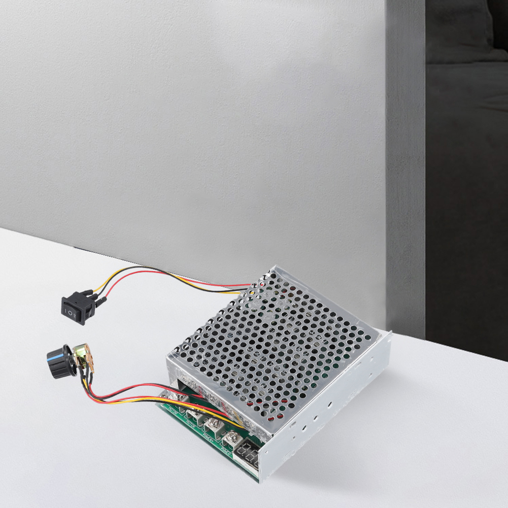 PWM DC モーター速度コントローラー DC 10-55V - Motor Driver Module のレビューと価格