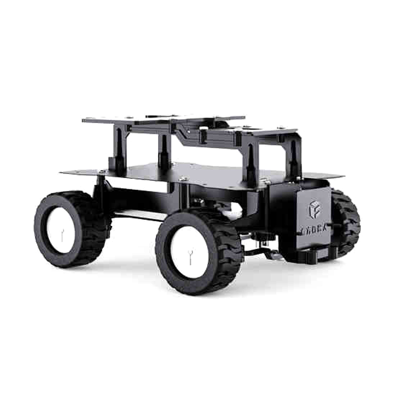 アクリル 4WD ロボットカーモーターアッカーマン全方向追跡 - Tracked Robot Chassis のレビューと価格