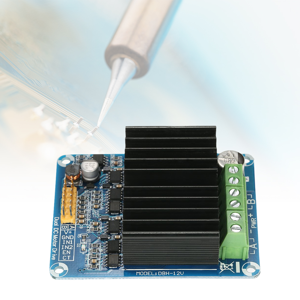 デュアルチャンネル DC モーター速度可逆コントローラードラ - Motor Driver Module のレビューと価格
