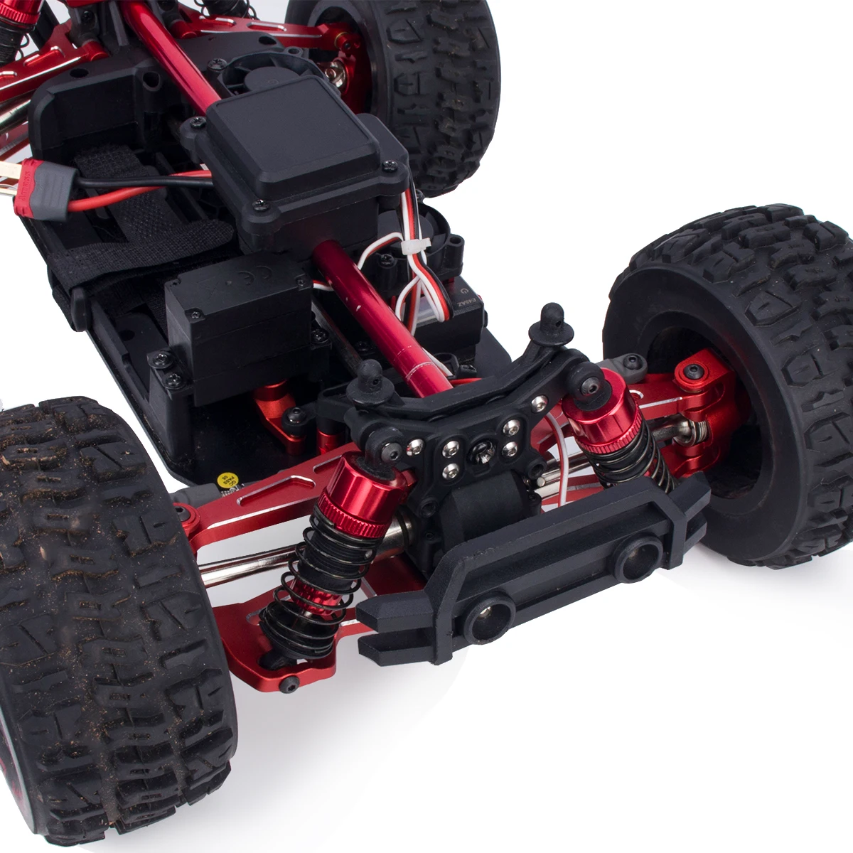 CNCアルミ製ステアリングカップ、フロントリアスイングアーム - Robot Car Kit のレビューと価格
