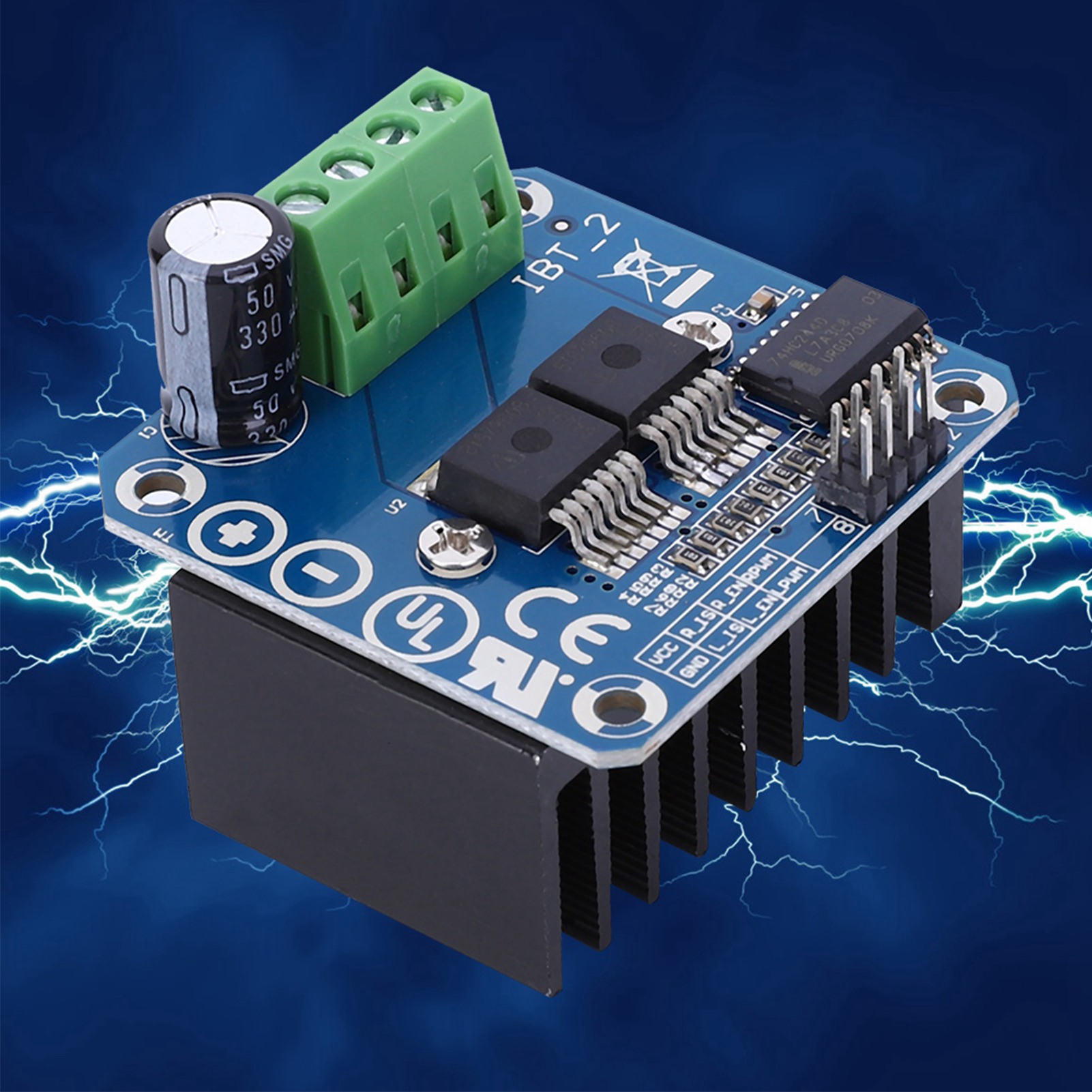 モータードライブモジュール スマートカー用高出力ドライバー  - Motor Driver Module のレビューと価格