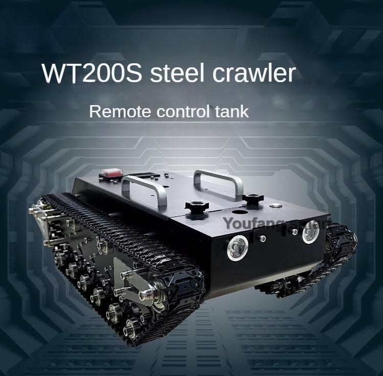 金属製トラック用のstm32ロボットキット,rcタンクシャー - Tracked Robot Chassis のレビューと価格