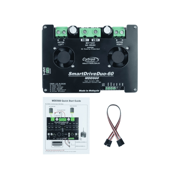 MDDS60 60Amp 7V-45V SmartDrive - Motor Driver Module のレビューと価格