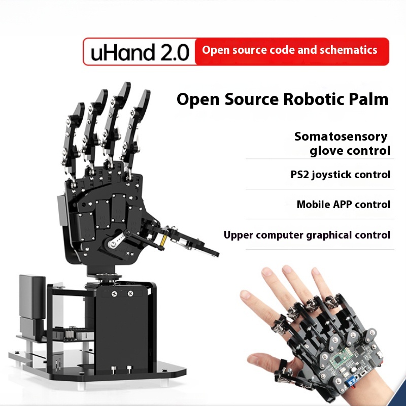 バイオニックロボットハンドパームUHand2.0体性感覚/オ - Stm32 Robot のレビューと価格