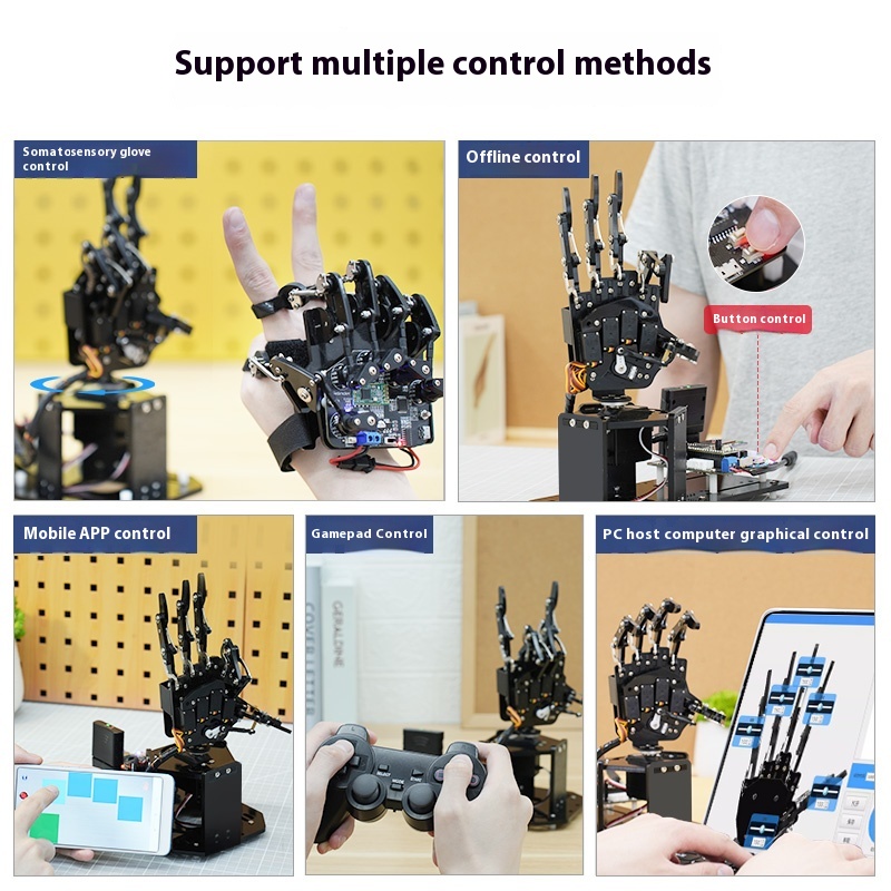 バイオニックロボットハンドパームUHand2.0体性感覚/オ - Stm32 Robot のレビューと価格