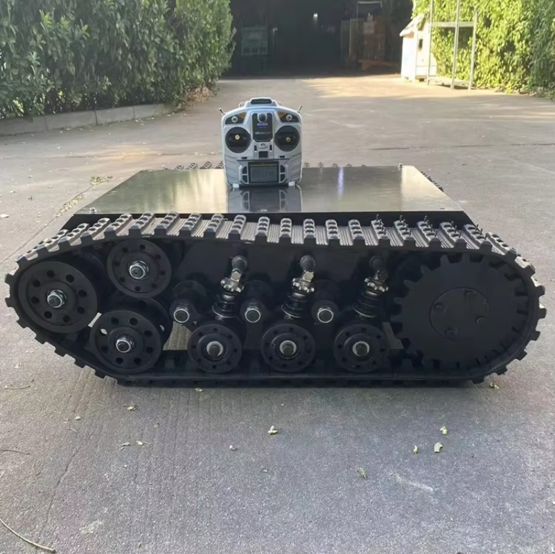 中国メーカー製アンダーキャリッジシャーシロボットスマートリモ - Tracked Robot Chassis のレビューと価格