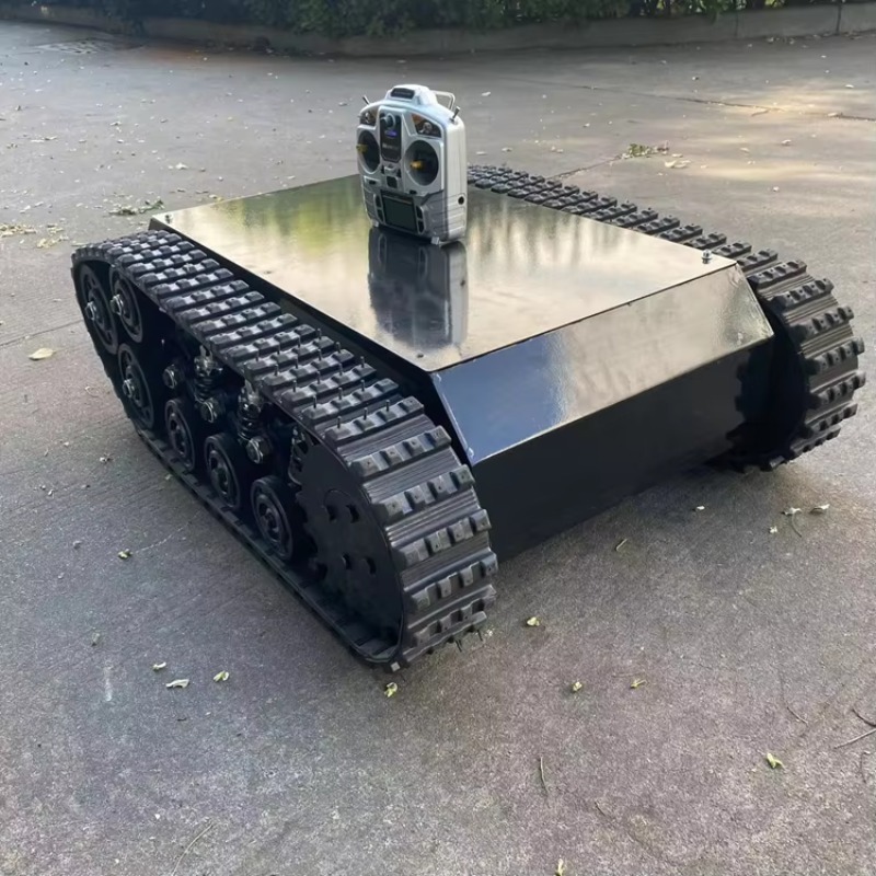 中国メーカー製アンダーキャリッジシャーシロボットスマートリモ - Tracked Robot Chassis のレビューと価格