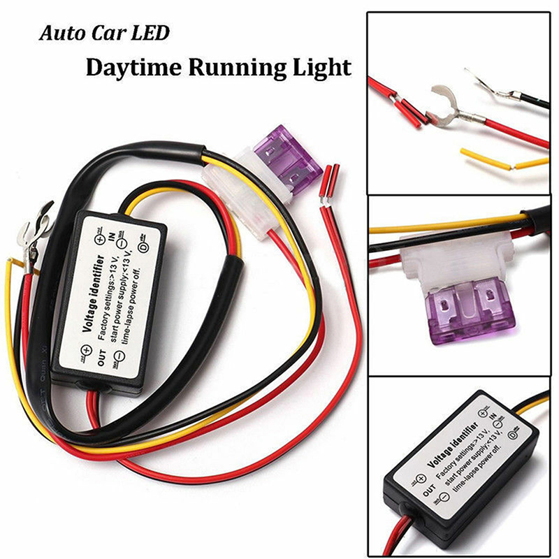 車用 LED デイタイムランニングライト 自動オン/オフ コ - Robot Car Kit のレビューと価格