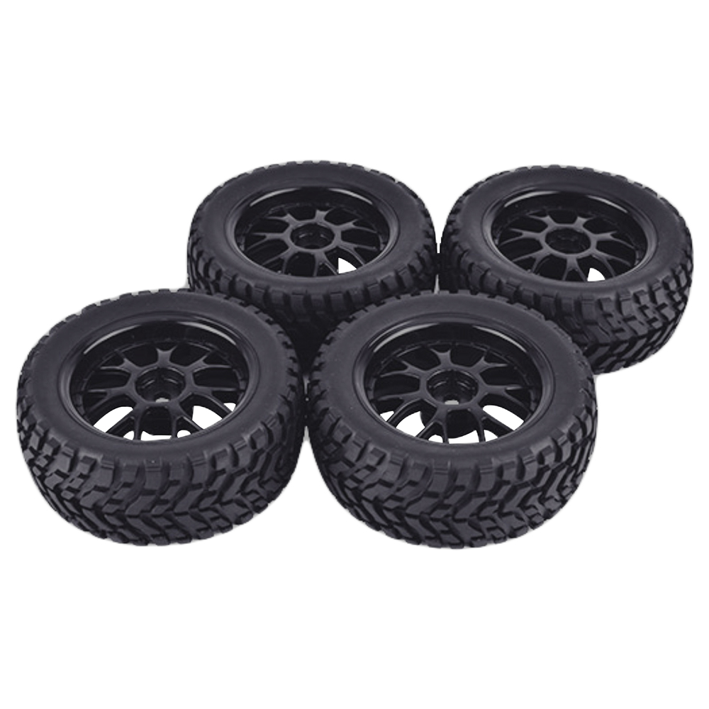 9imod 4 個 75mm ゴム RC ホイール 12mm - Omni Wheel のレビューと価格