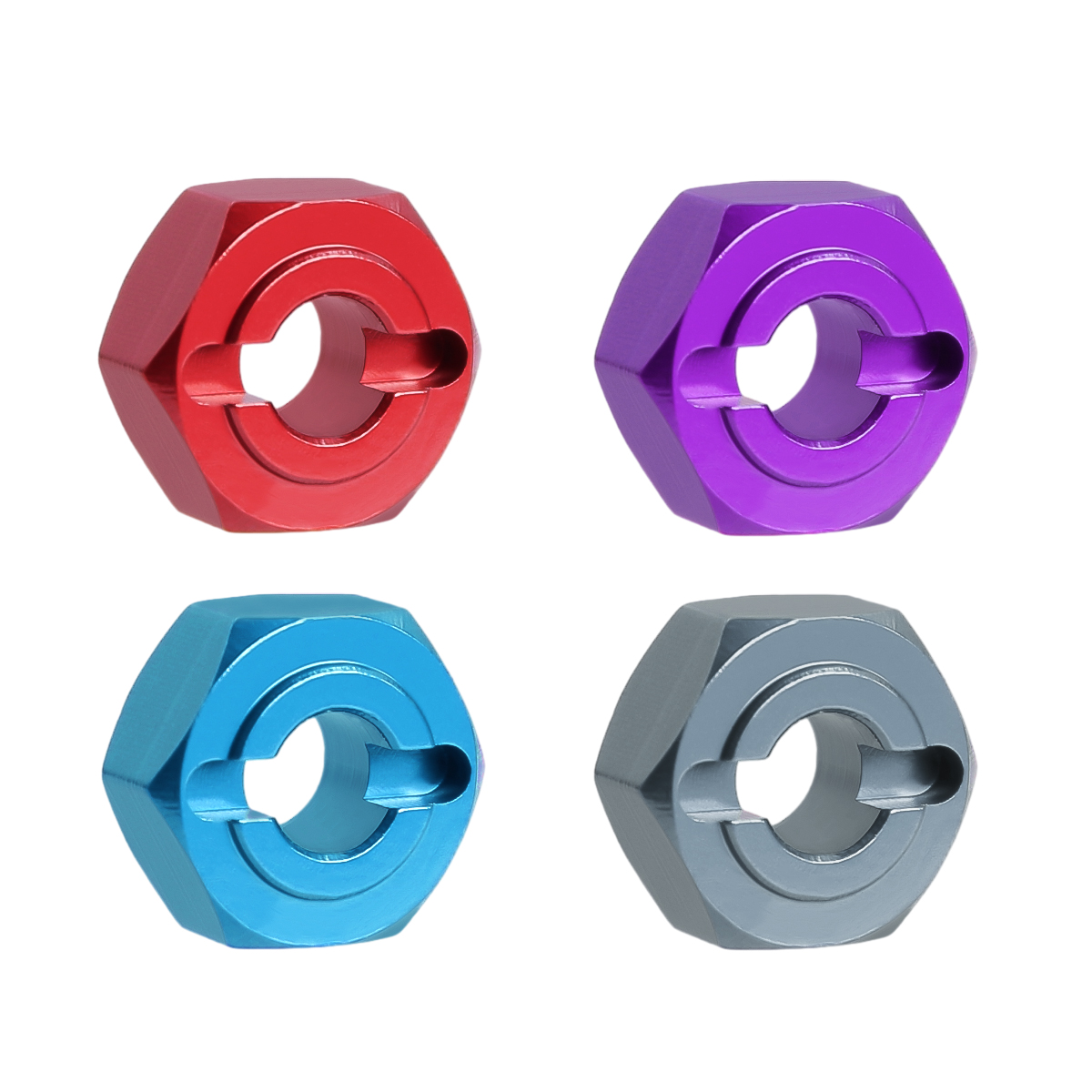 CNCアルミニウム金属コンビネーションホイールハブ、六角アダ - Omni Wheel のレビューと価格