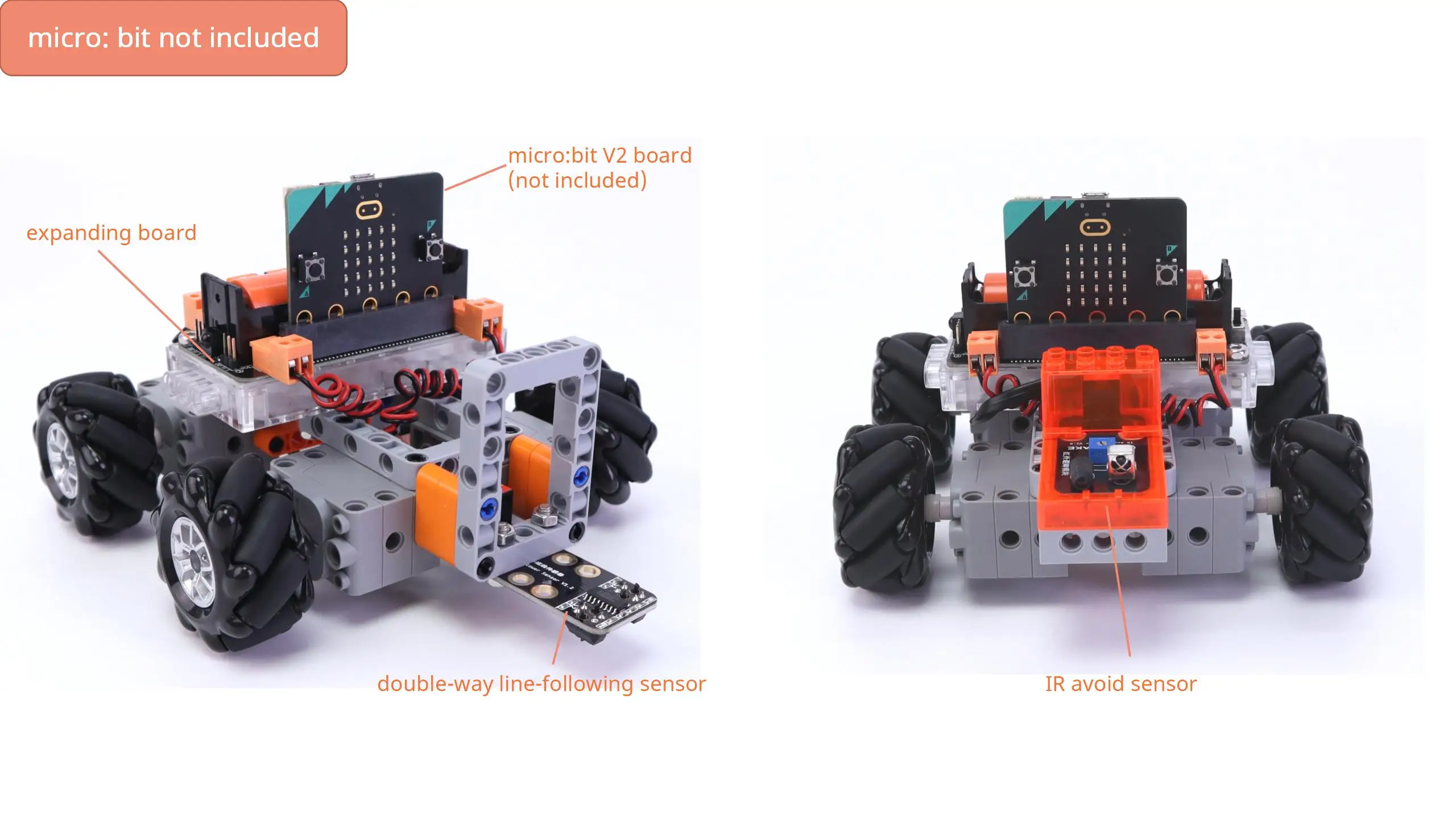 MaiyatangEducational 4WD メカナムト - Microbit Robot のレビューと価格