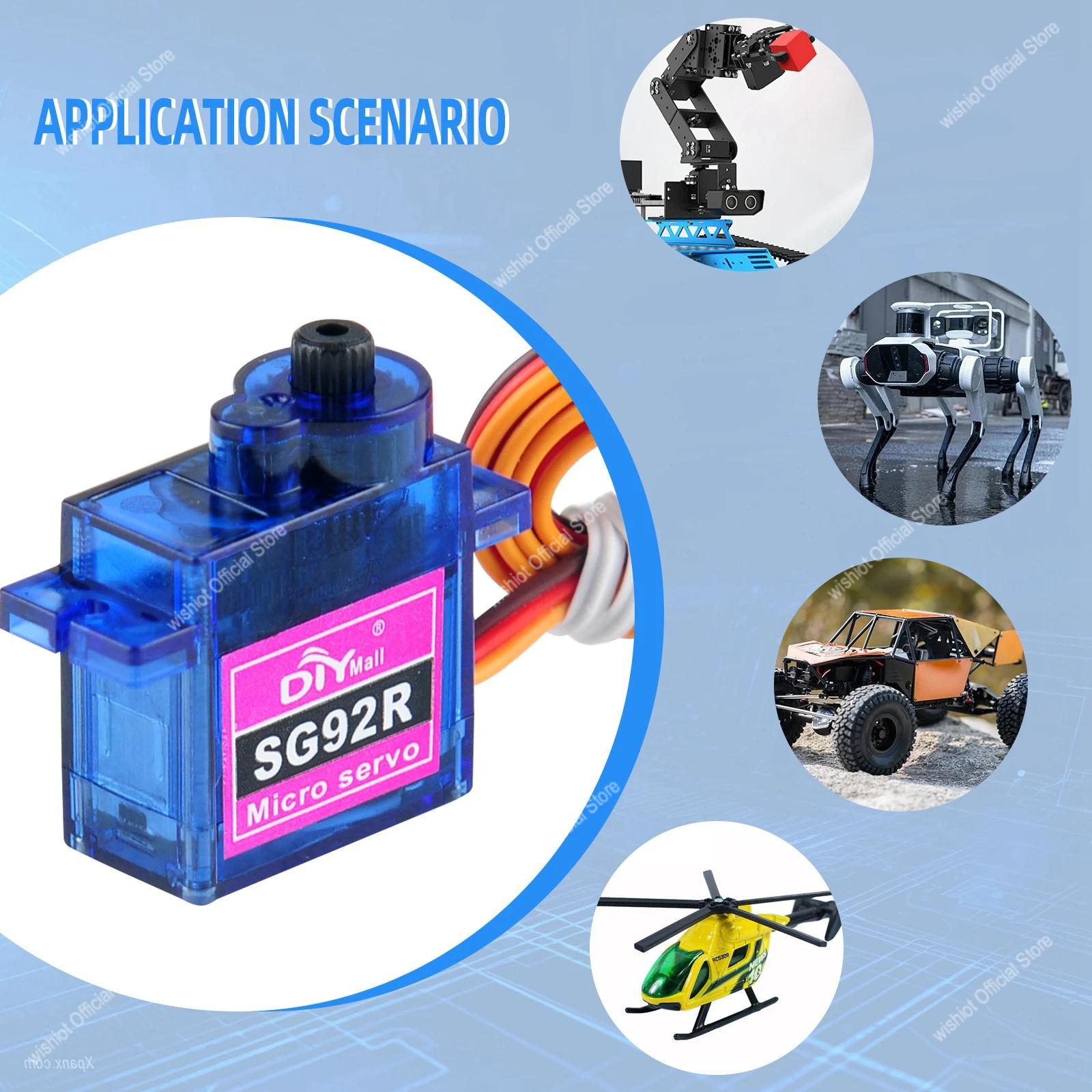 SG92R マイクロサーボモーター 4.8-6V 360/2 - Servo Pan Tilt のレビューと価格