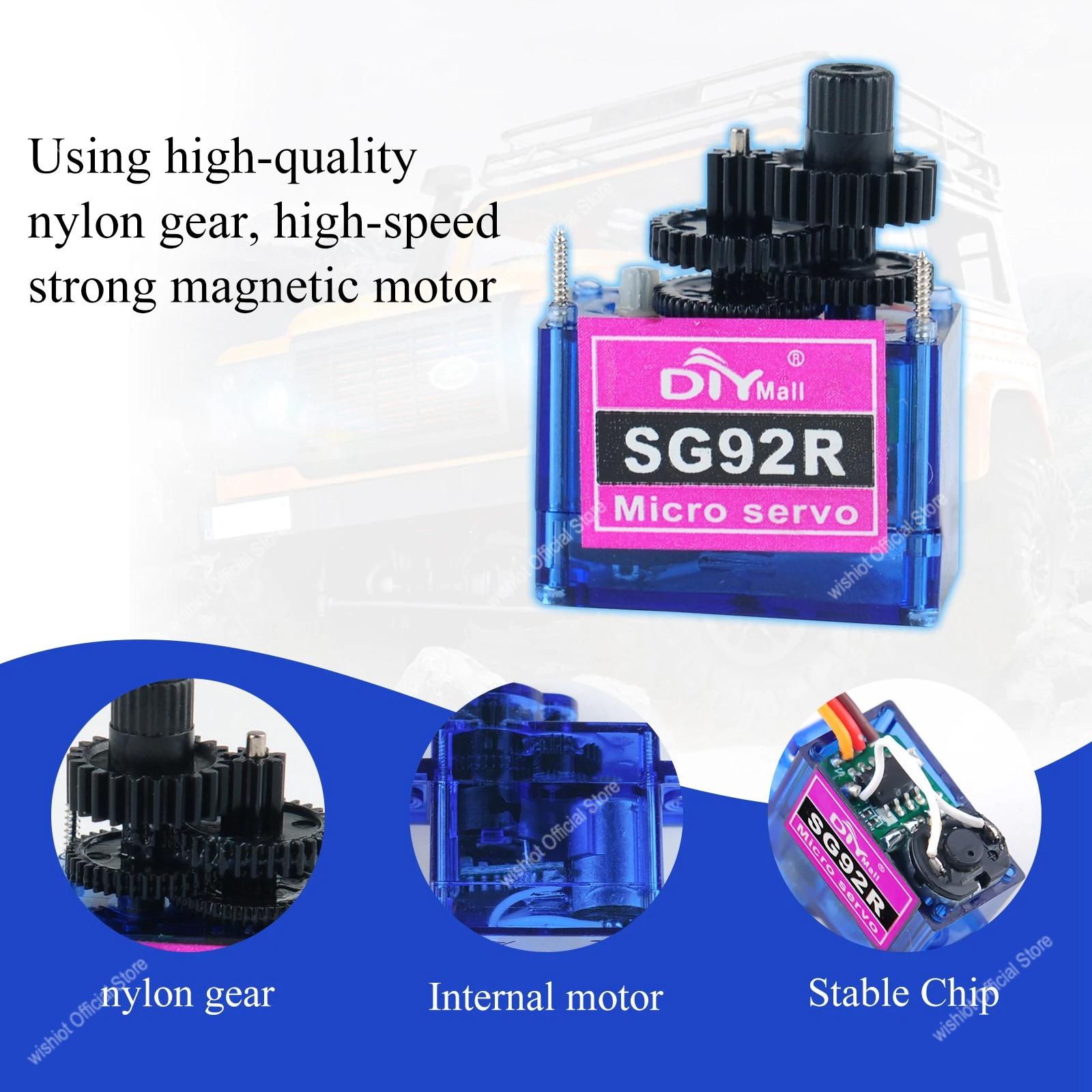 SG92R マイクロサーボモーター 4.8-6V 360/2 - Servo Pan Tilt のレビューと価格