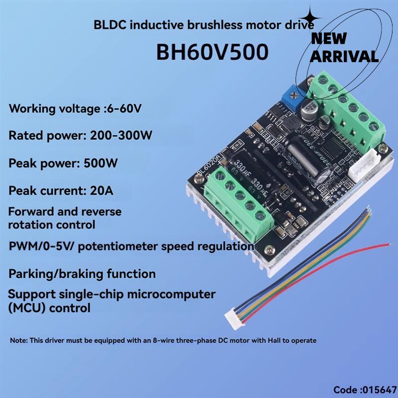 PWM 三相 500W ハイパワーモータードライバー 6-6 - Motor Driver Module のレビューと価格