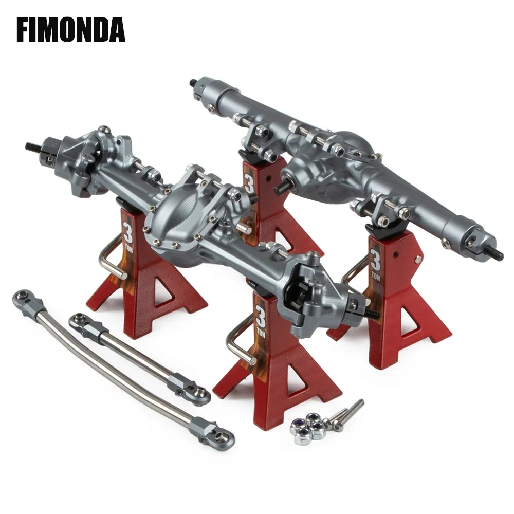 統合されたCNCアルミニウム製フロントリアアクスル,1:10 - Servo Bracket のレビューと価格