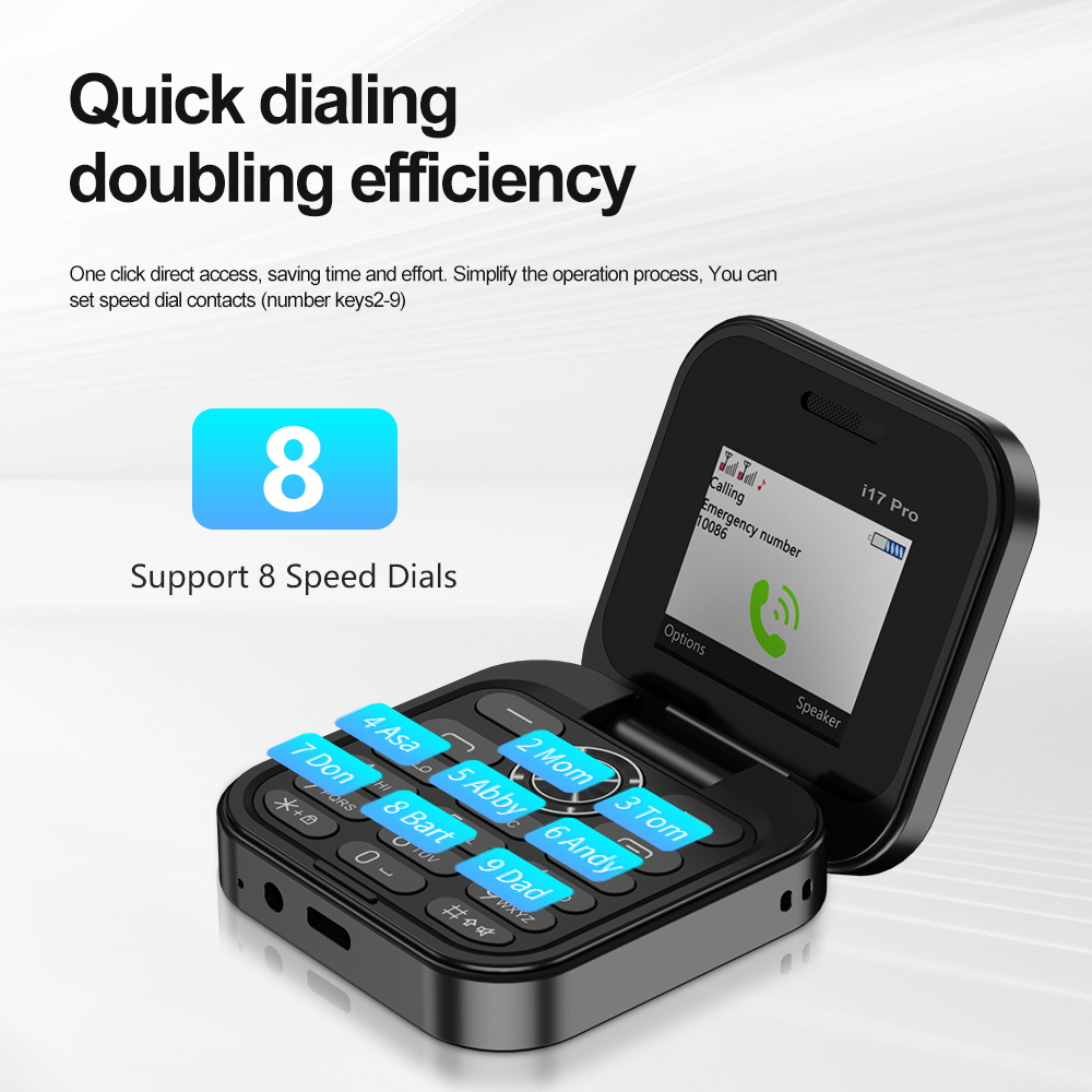 SERVO I17 Pro 2G GSM ミニ折りたたみ式携 - Servo Pan Tilt のレビューと価格