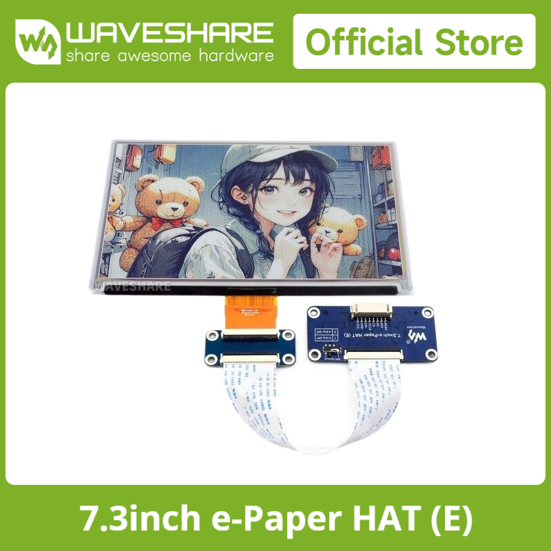 Waveshare 7.3インチ 6色電子ペーパーディスプレ - Stm32 Robot のレビューと価格