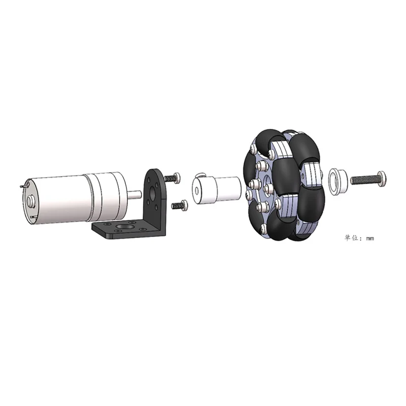 82mm アルミ製ダブル全方向ホイール - Omni Wheel のレビューと価格