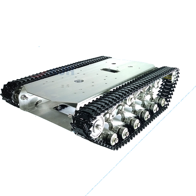 ビッグロードTS600 RCタンク メタルシャーシ DCモー - Tracked Robot Chassis のレビューと価格