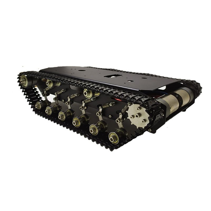ビッグロードTS600 RCタンク メタルシャーシ DCモー - Tracked Robot Chassis のレビューと価格