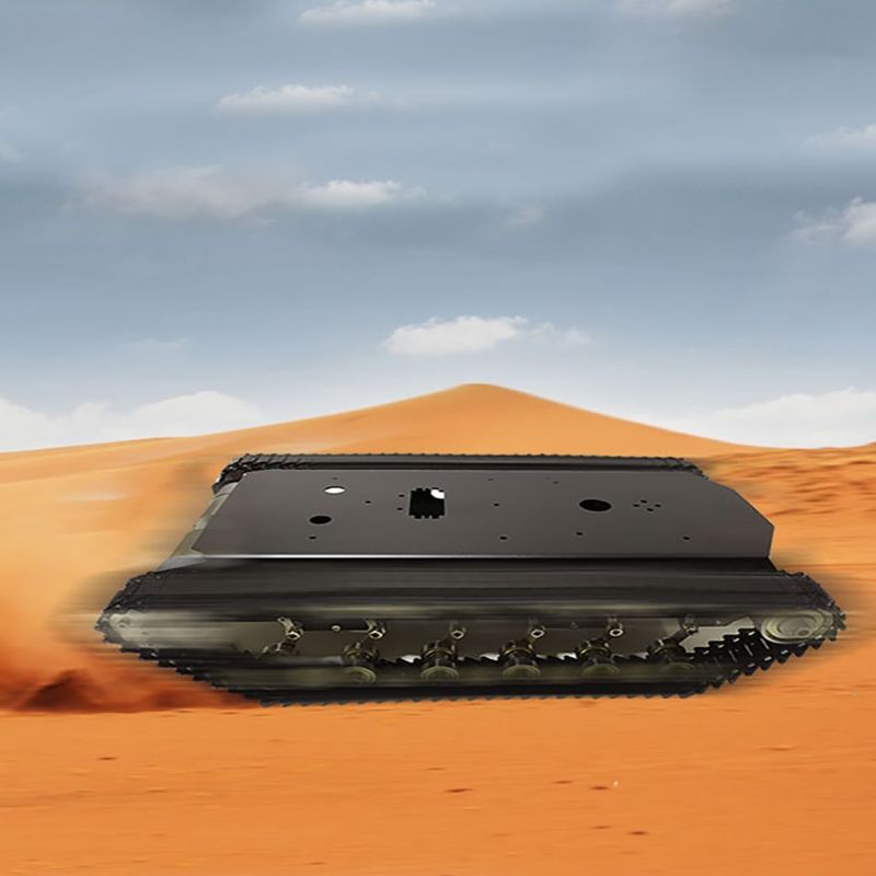 ビッグロードTS600 RCタンク メタルシャーシ DCモー - Tracked Robot Chassis のレビューと価格